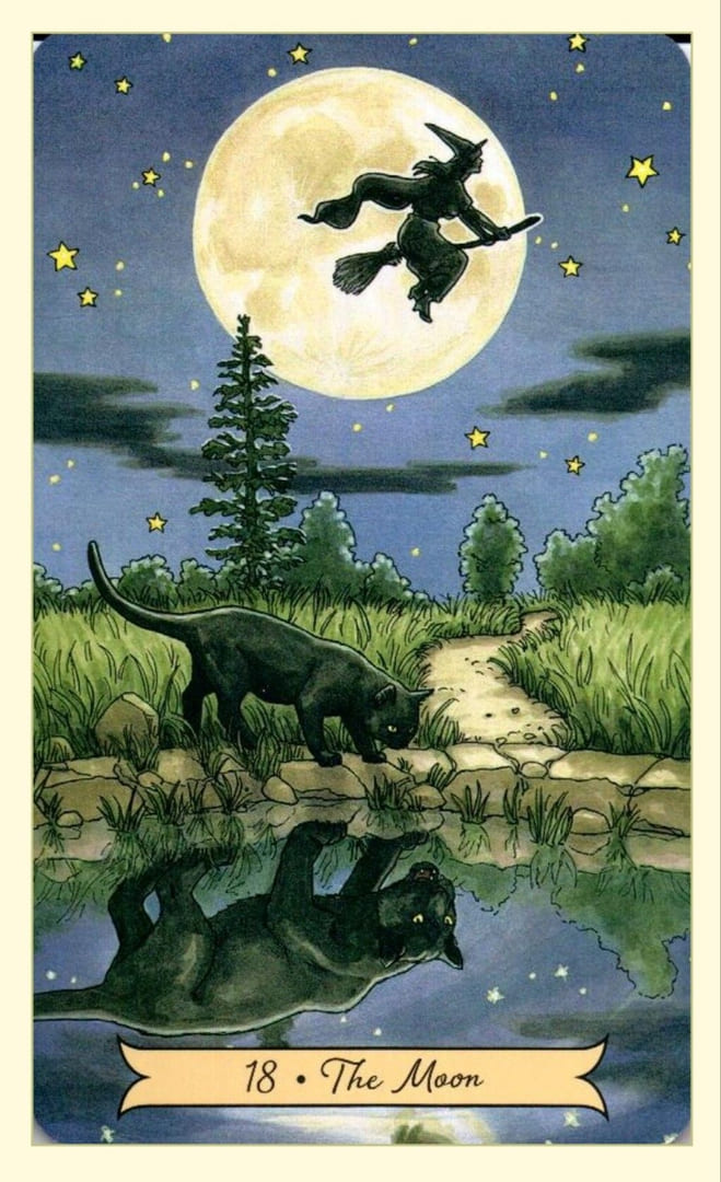 Луна — Everyday Witch Tarot