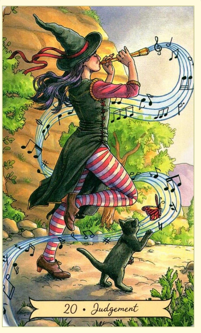 Суд — Everyday Witch Tarot