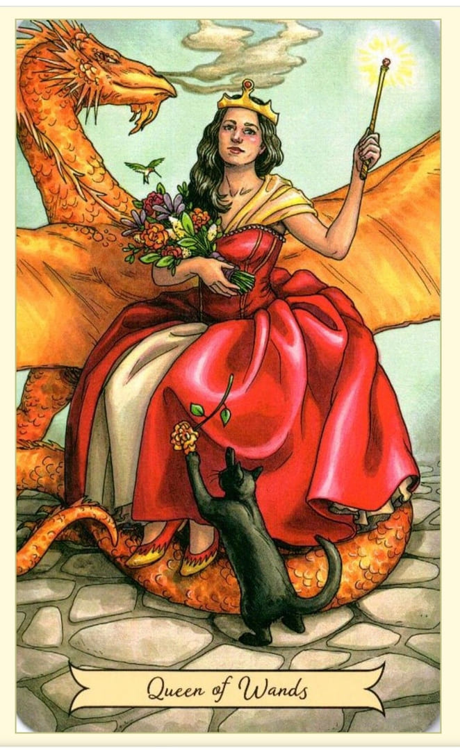 Королева жезлов — Everyday Witch Tarot