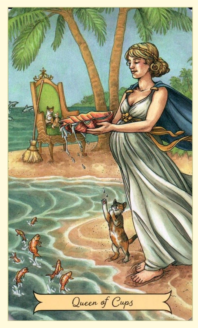 Королева чаш — Everyday Witch Tarot