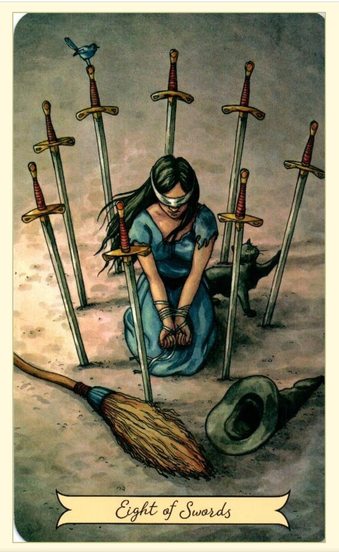 Восьмёрка мечей — Everyday Witch Tarot