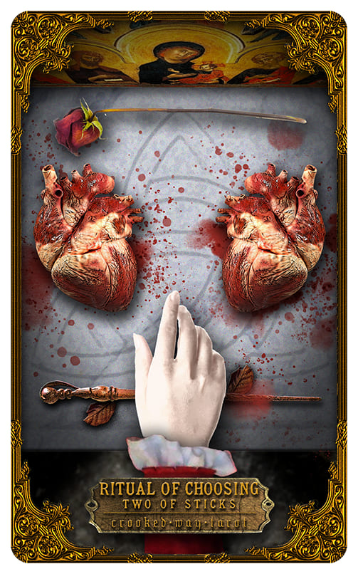 Двойка жезлов