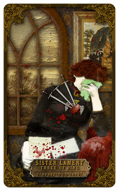 Тройка мечей — Таро Кривой дорожки