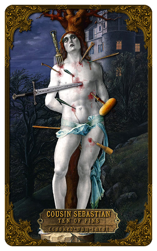 Десятка мечей — Таро Кривой дорожки