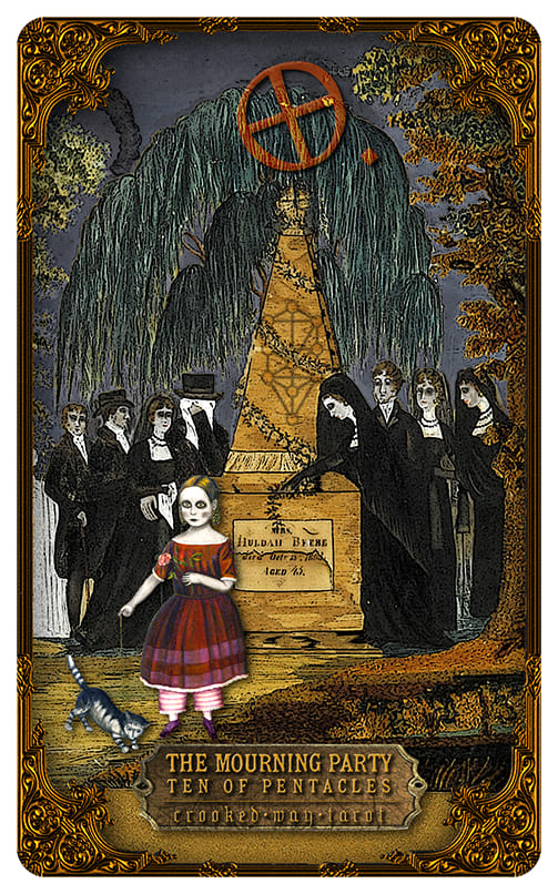 Десятка пентаклей — Таро Кривой дорожки