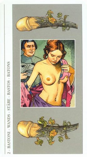 Двойка жезлов