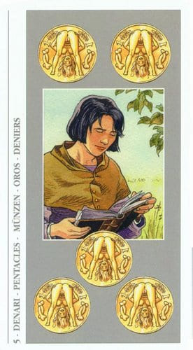 Пятёрка пентаклей