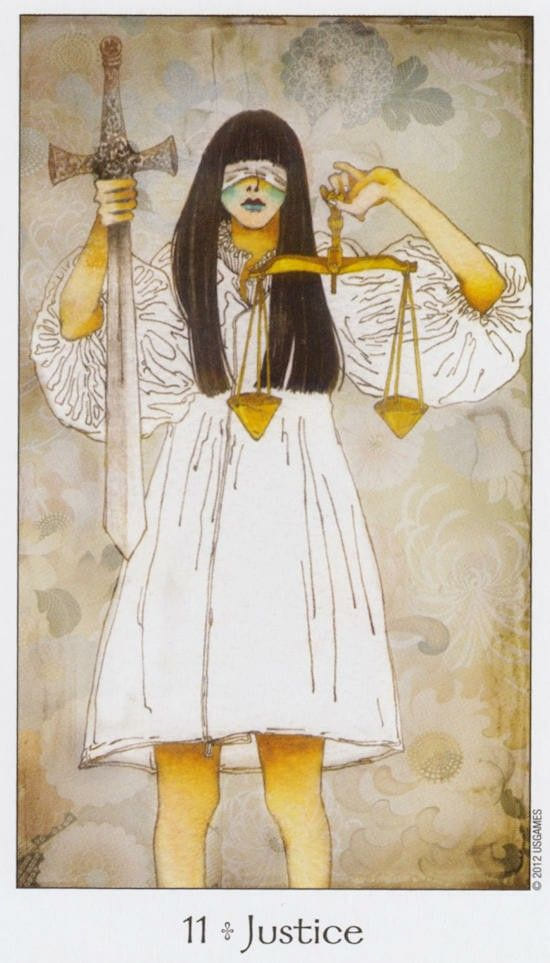 Справедливость — Таро Путь Сновидений
