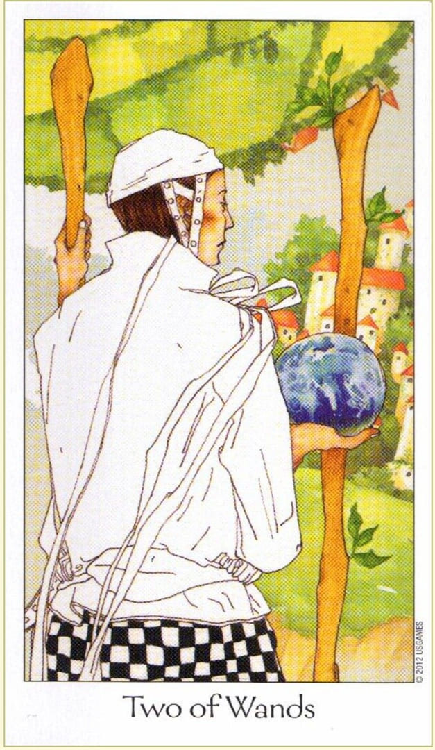 Двойка жезлов