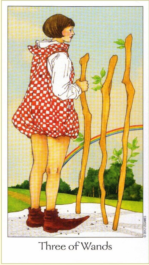 Тройка жезлов