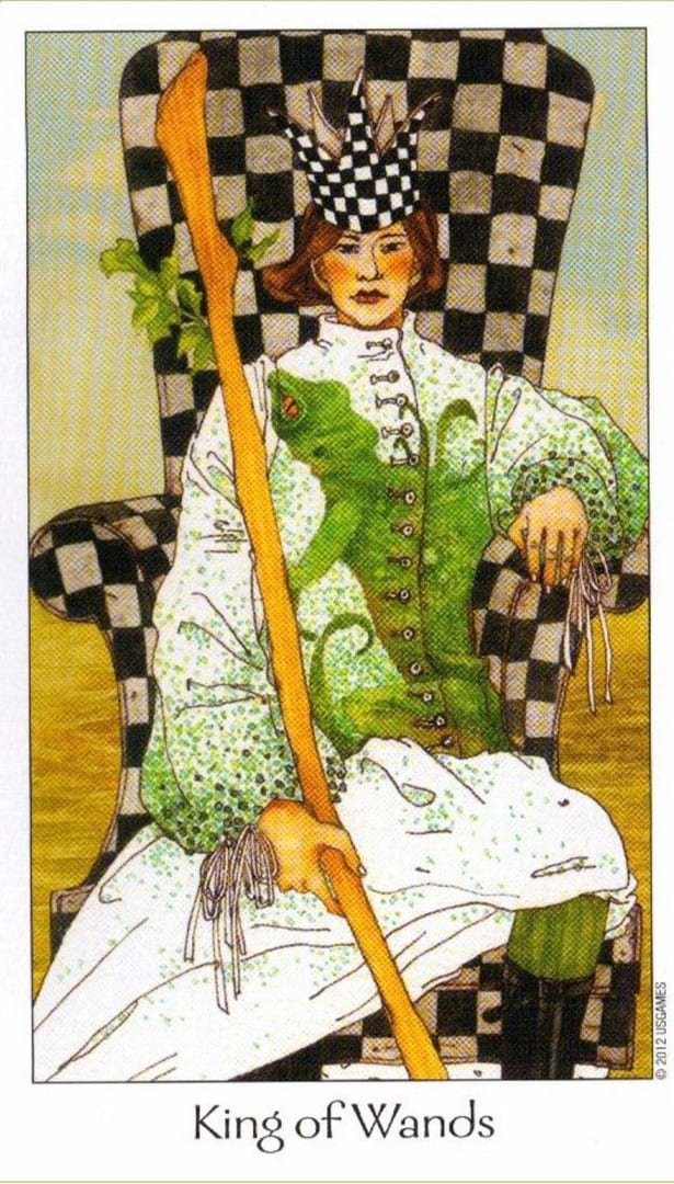 Король жезлов — Таро Путь Сновидений