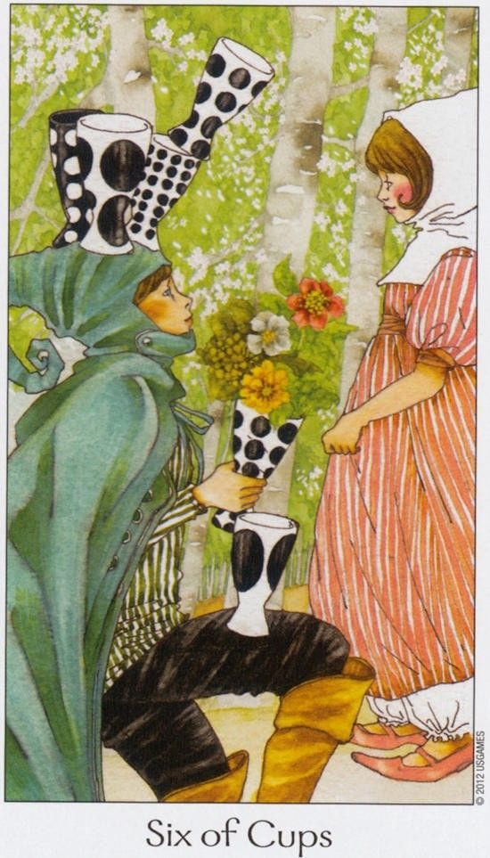 Шестёрка чаш — Таро Путь Сновидений