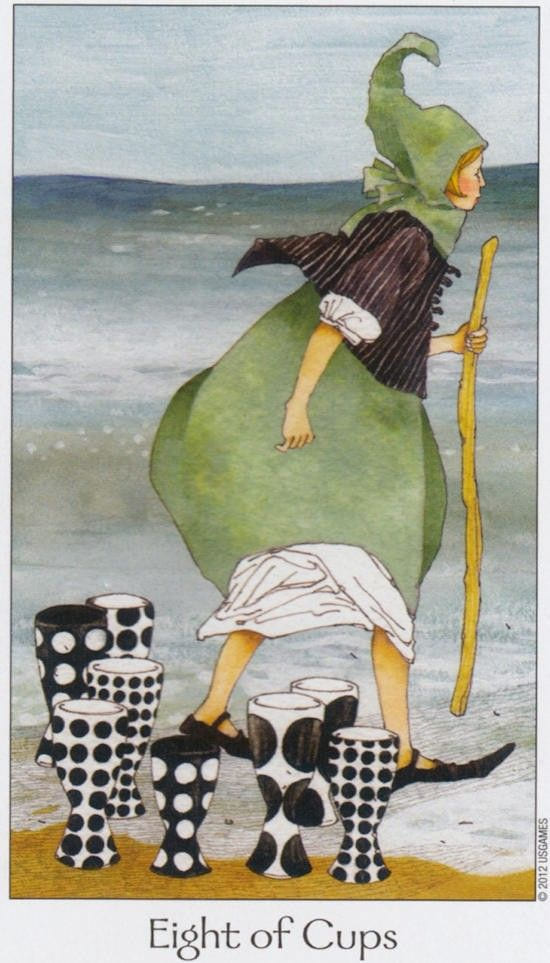 Восьмёрка чаш — Таро Путь Сновидений