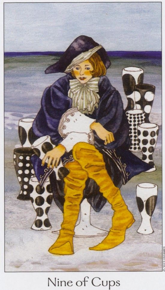 Девятка чаш — Таро Путь Сновидений