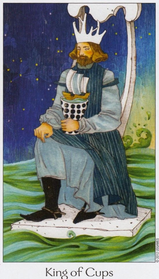 Король чаш — Таро Путь Сновидений