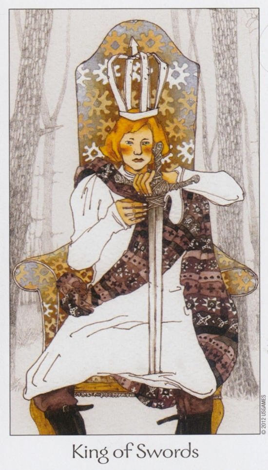 Король мечей — Таро Путь Сновидений