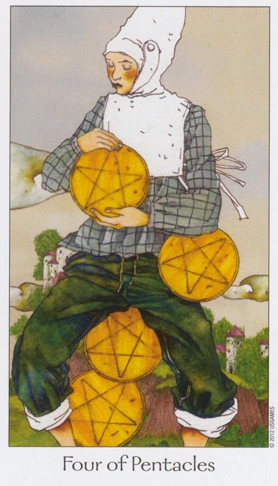 Четверка пентаклей