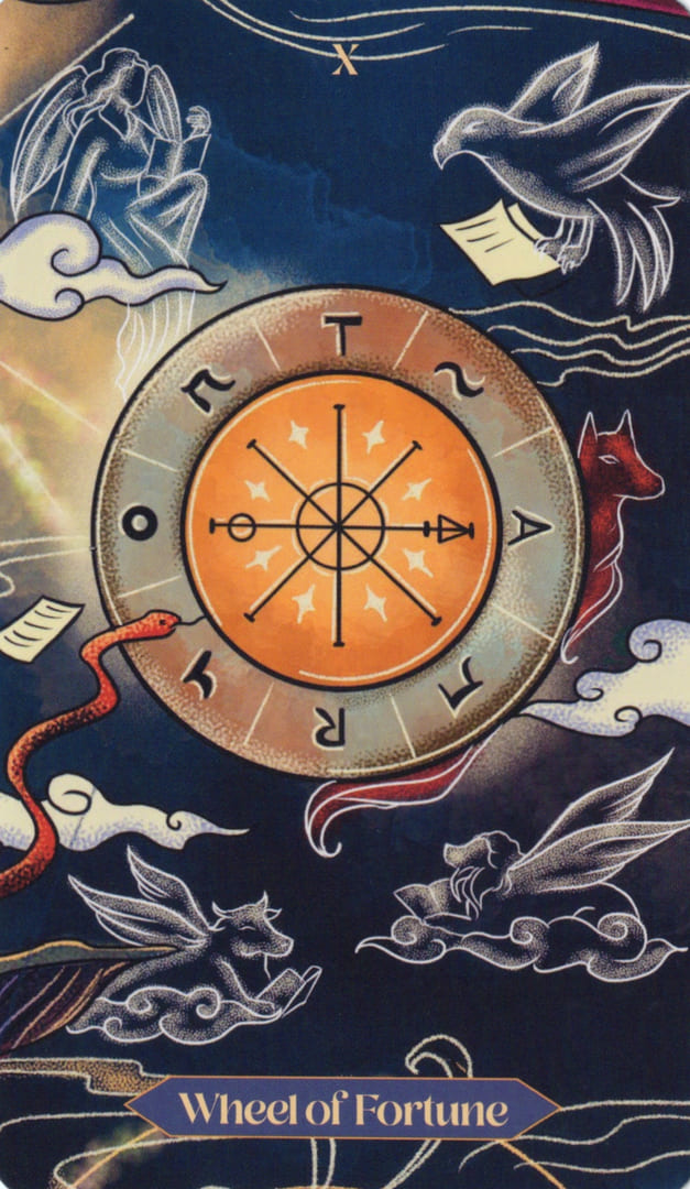 Колесо фортуны — Dreamscapes Tarot