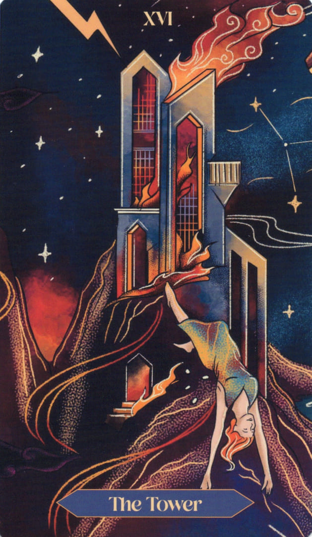 Башня — Dreamscapes Tarot