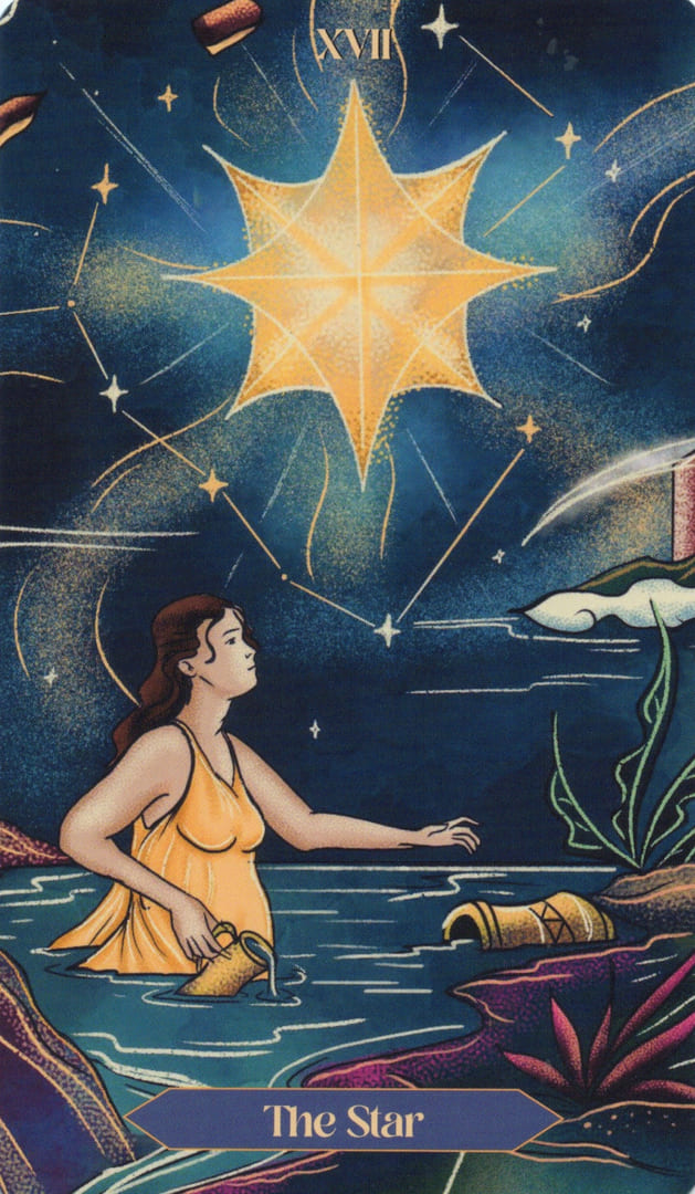 Звезда — Dreamscapes Tarot