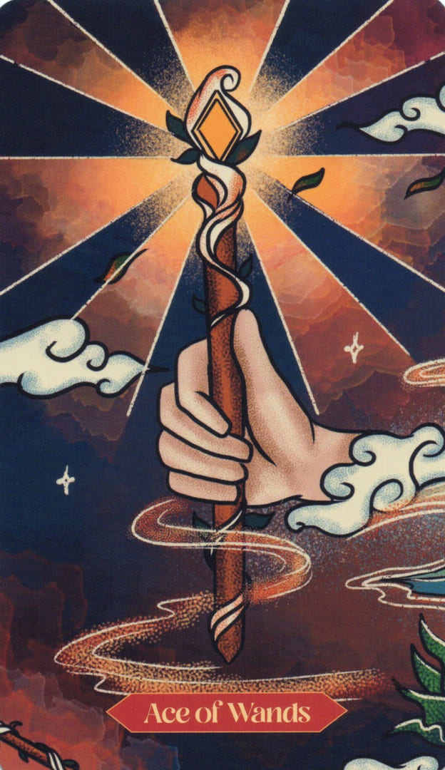 Туз жезлов — Dreamscapes Tarot