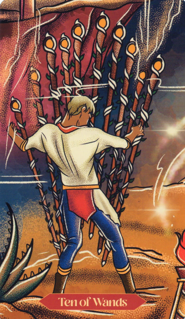 Десятка жезлов