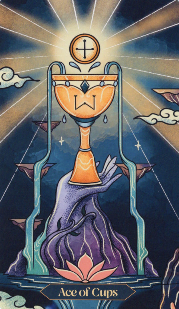 Туз чаш — Dreamscapes Tarot