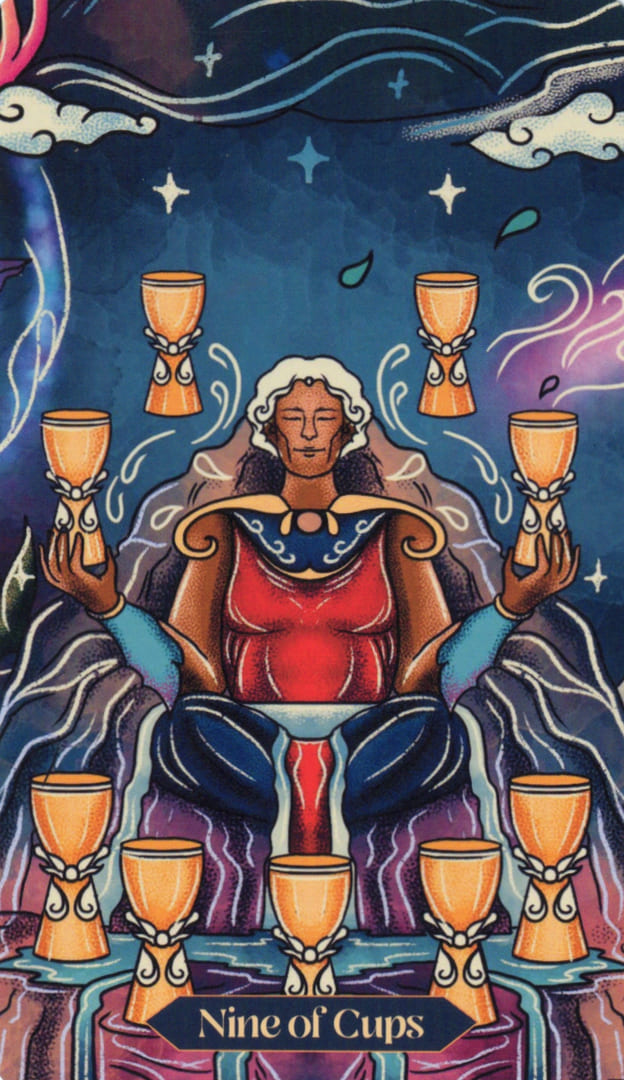 Девятка чаш — Dreamscapes Tarot