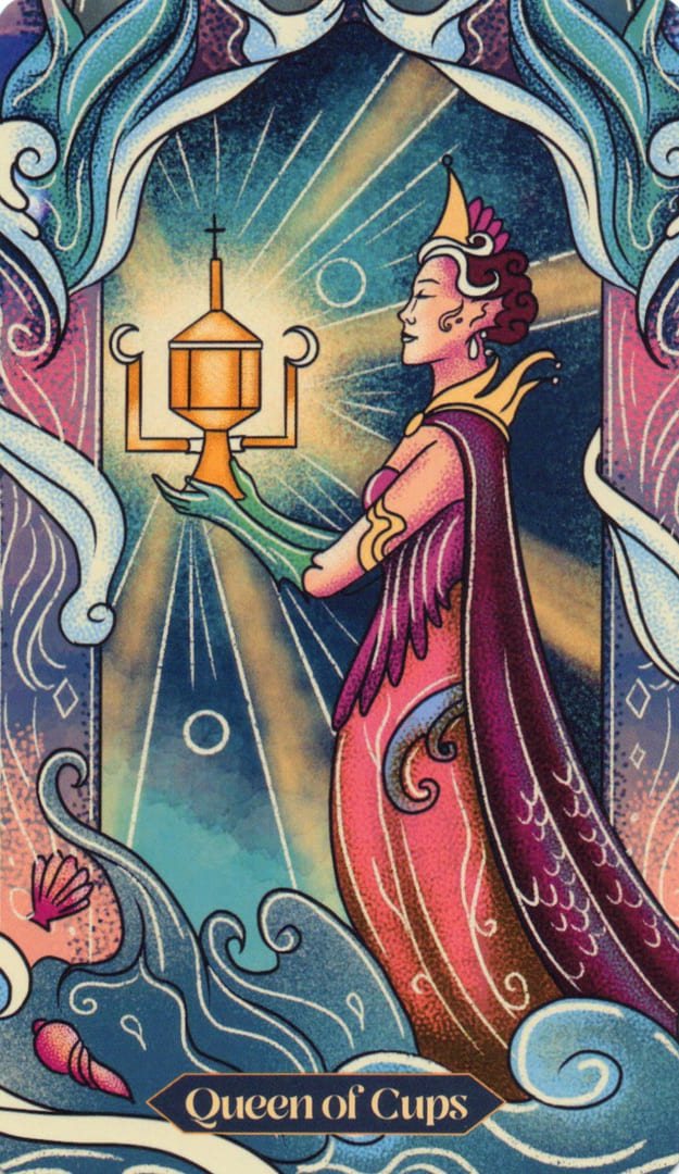 Королева чаш — Dreamscapes Tarot