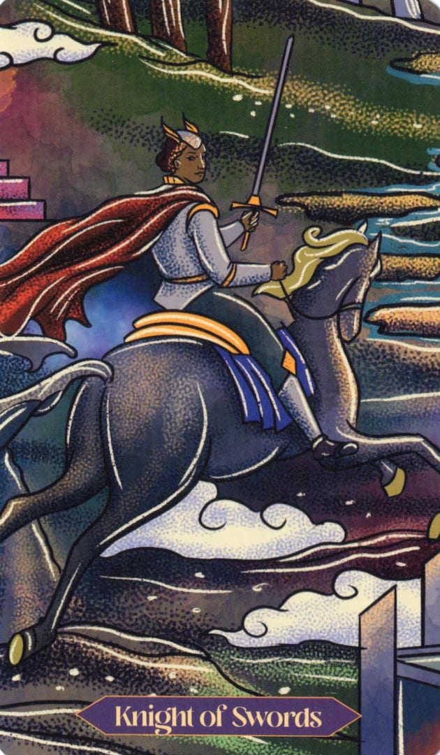 Рыцарь мечей — Dreamscapes Tarot