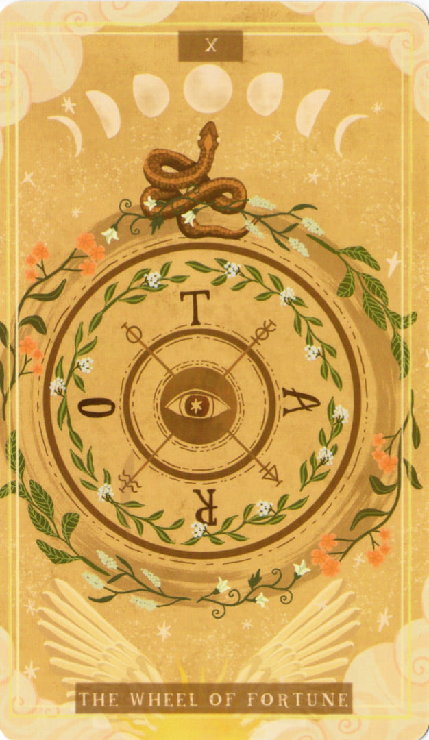 Колесо фортуны — Таро Земной Женщины