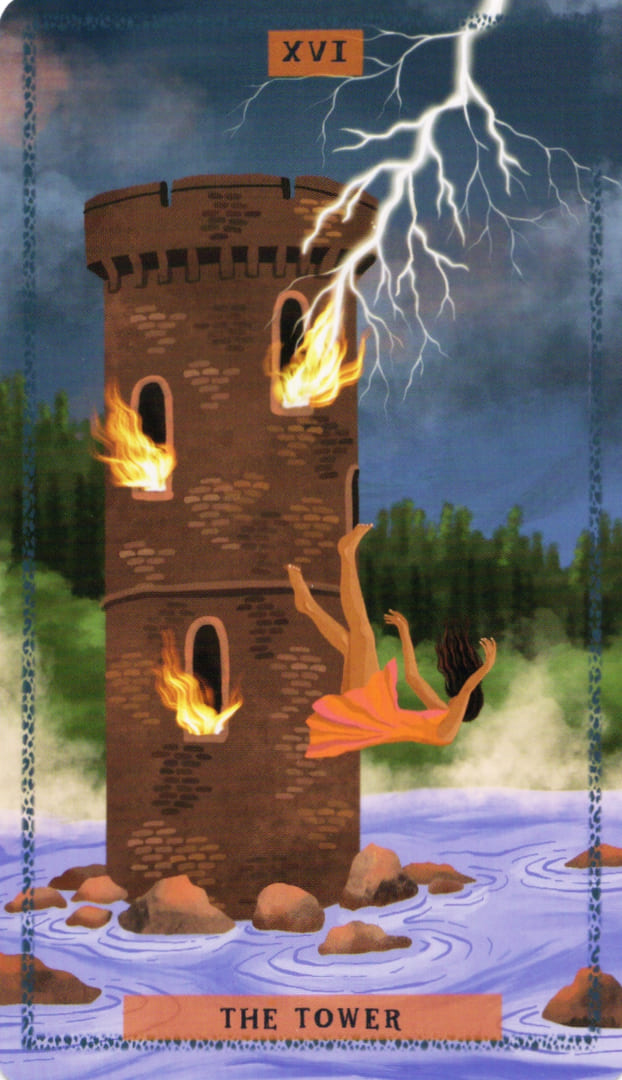 Башня — Таро Земной Женщины