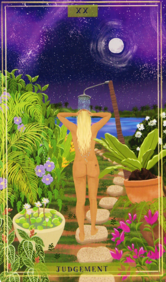 Суд — Таро Земной Женщины
