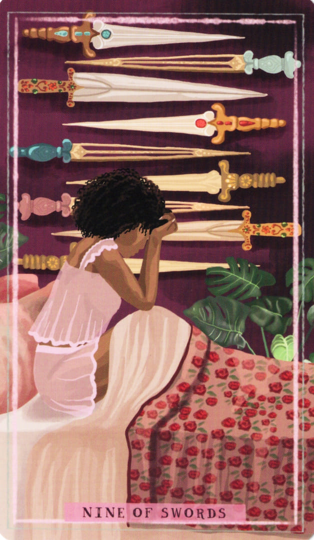 Девятка мечей — Таро Земной Женщины
