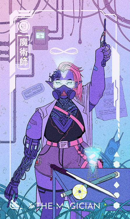 Маг — Eldritch Overload Tarot