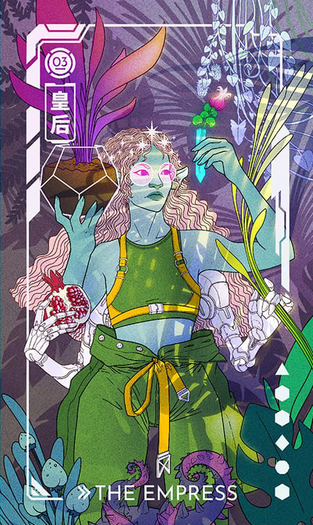 Императрица — Eldritch Overload Tarot