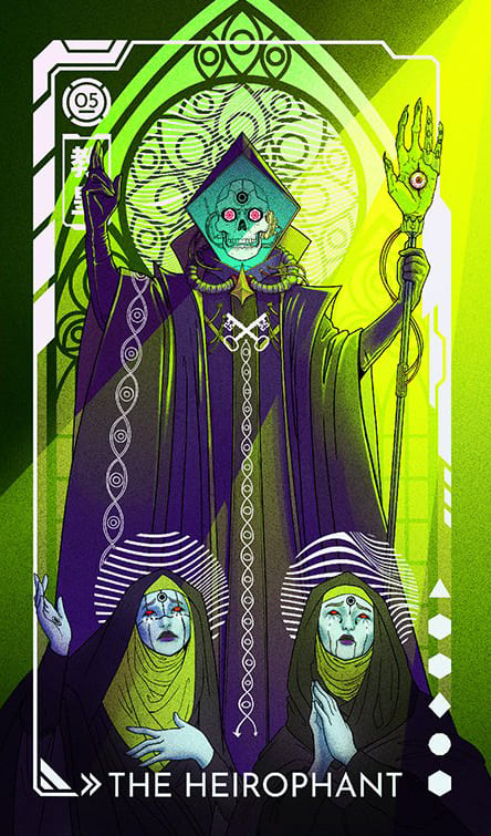 Иерофант — Eldritch Overload Tarot