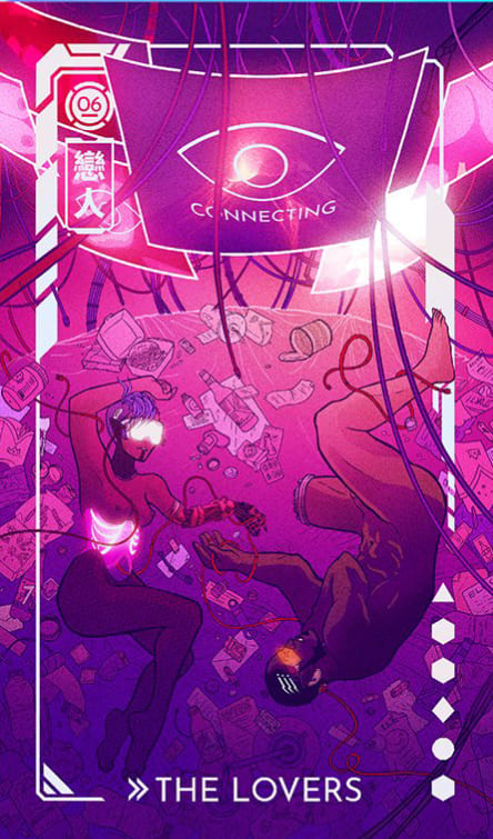 Влюбленные — Eldritch Overload Tarot