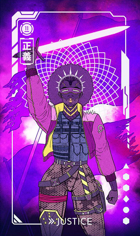 Справедливость — Eldritch Overload Tarot