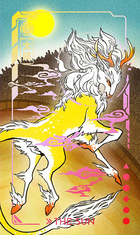 Солнце — Eldritch Overload Tarot