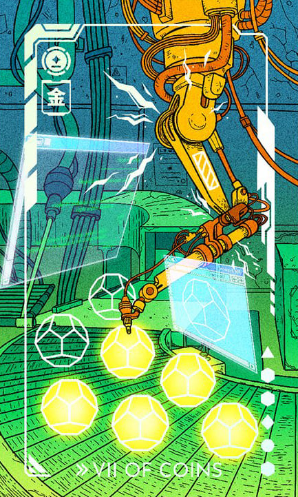 Семёрка пентаклей