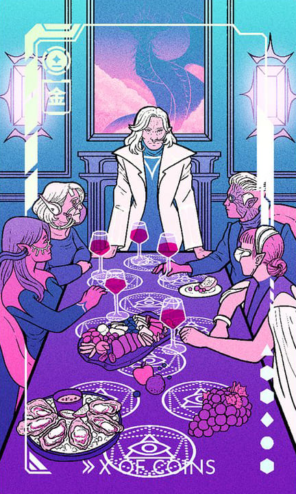 Десятка пентаклей