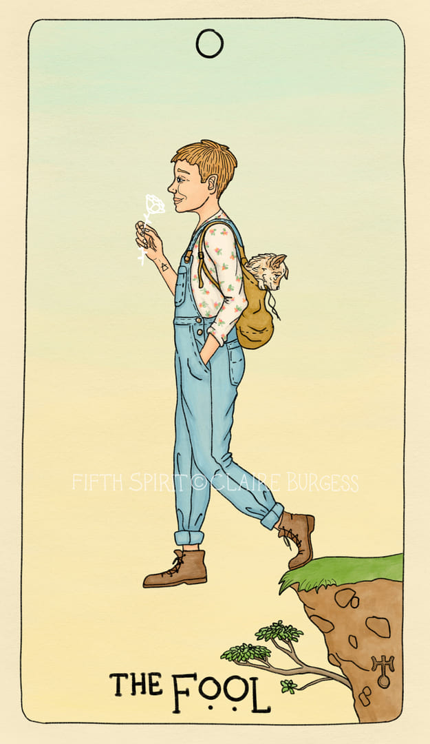 Дурак — Fifth Spirit Tarot