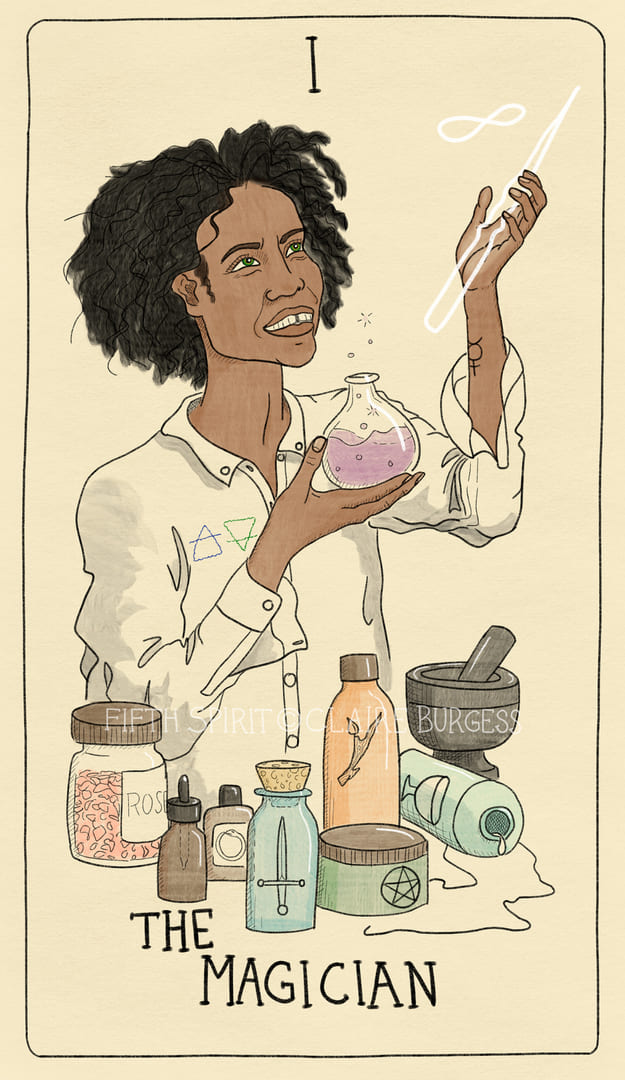 Маг — Fifth Spirit Tarot
