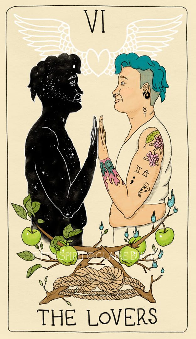 Влюбленные — Fifth Spirit Tarot