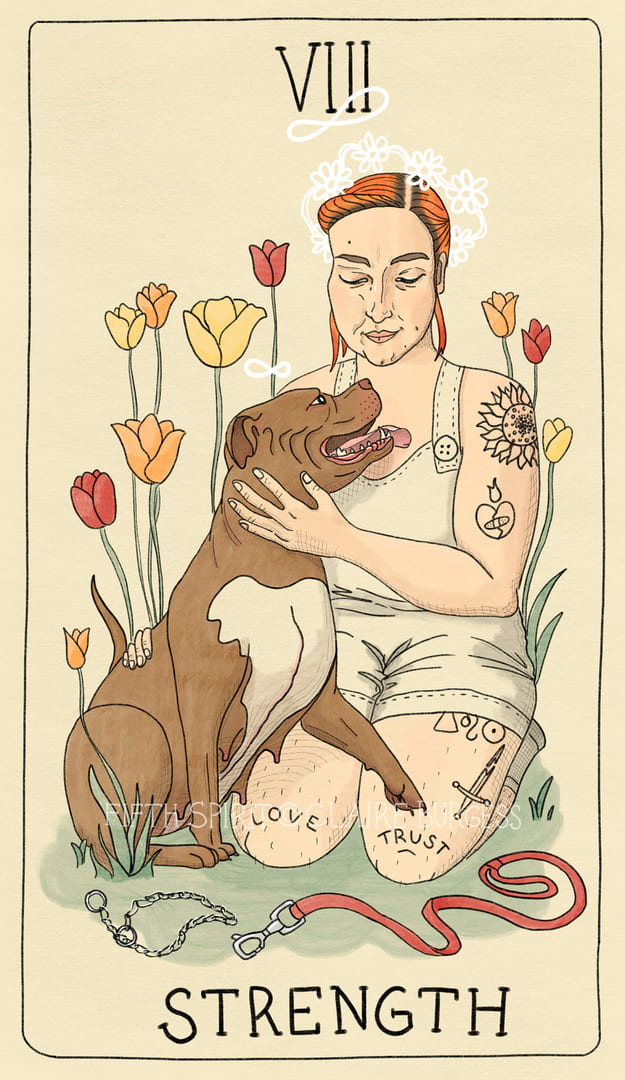 Сила — Fifth Spirit Tarot