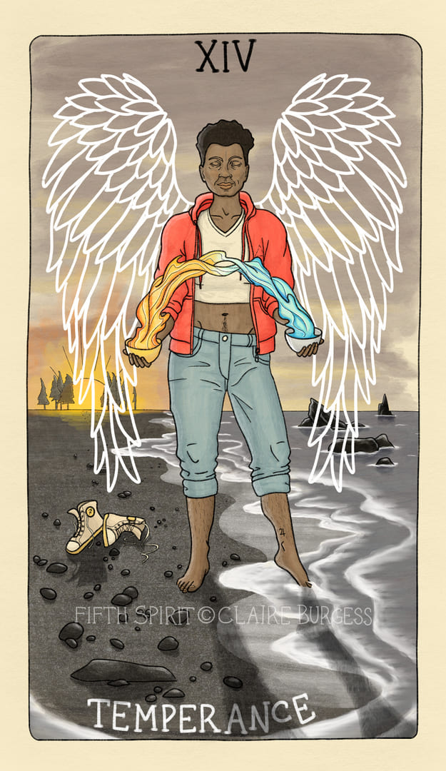 Умеренность — Fifth Spirit Tarot