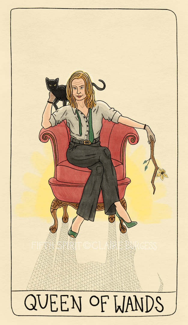 Королева жезлов — Fifth Spirit Tarot