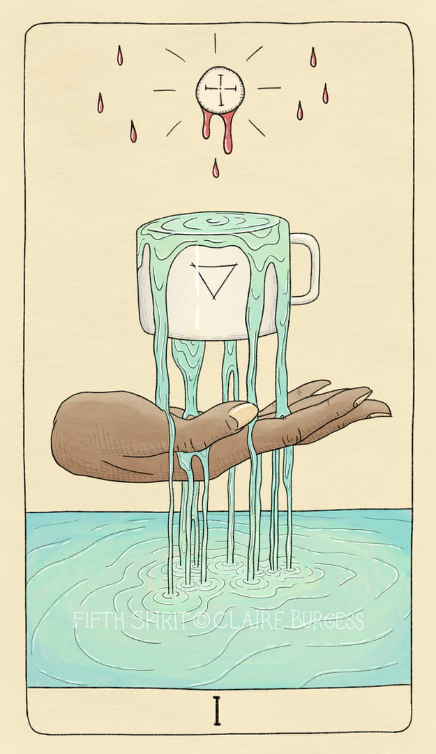 Туз чаш — Fifth Spirit Tarot