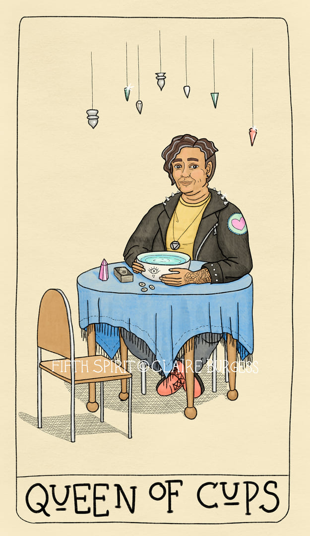 Королева чаш — Fifth Spirit Tarot